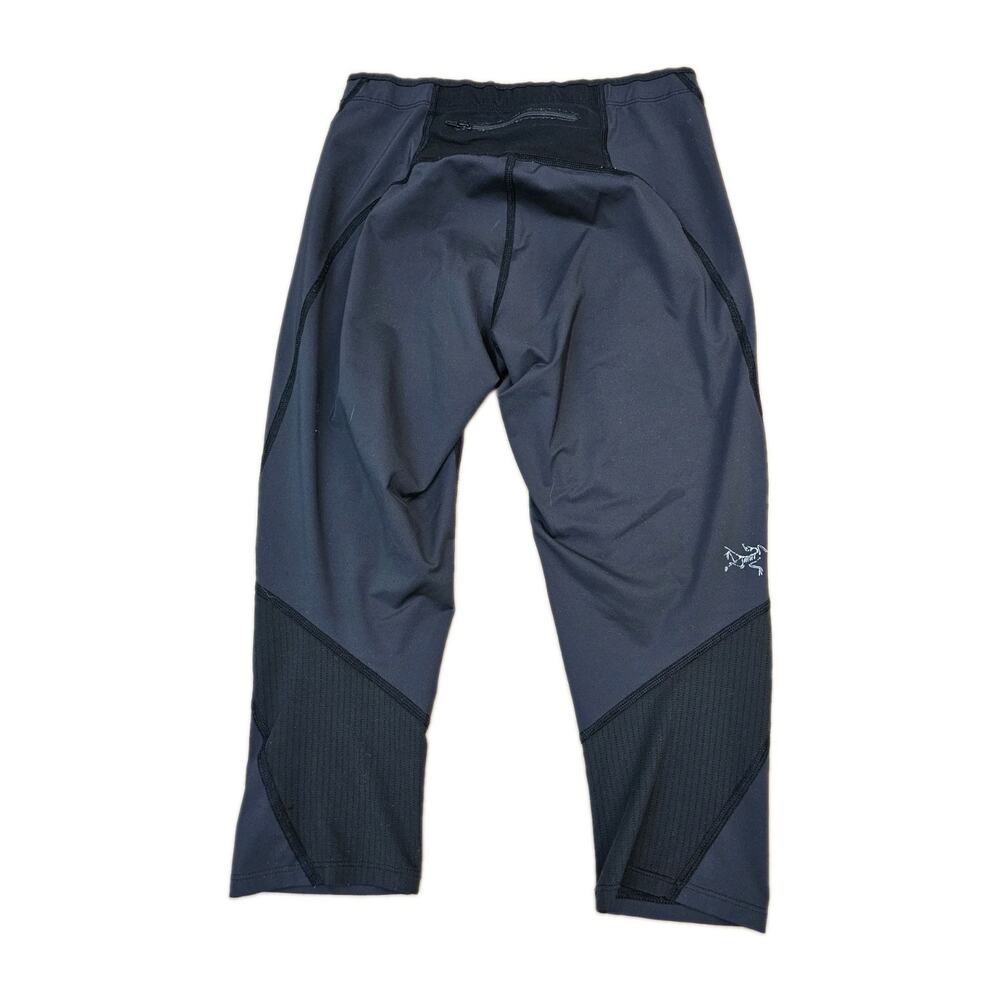 Arcteryx Rho LT Bottom womenās sz Small black leggings 3/4